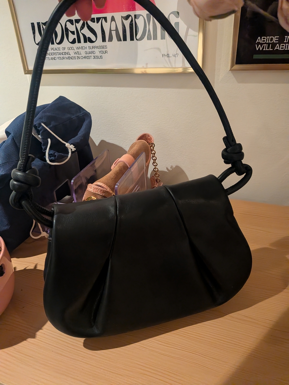 Bcbg Flap Knot Shoulder Bag